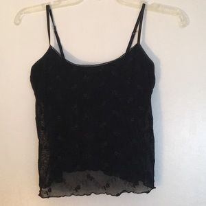 Cosabella Black Sheer Cami